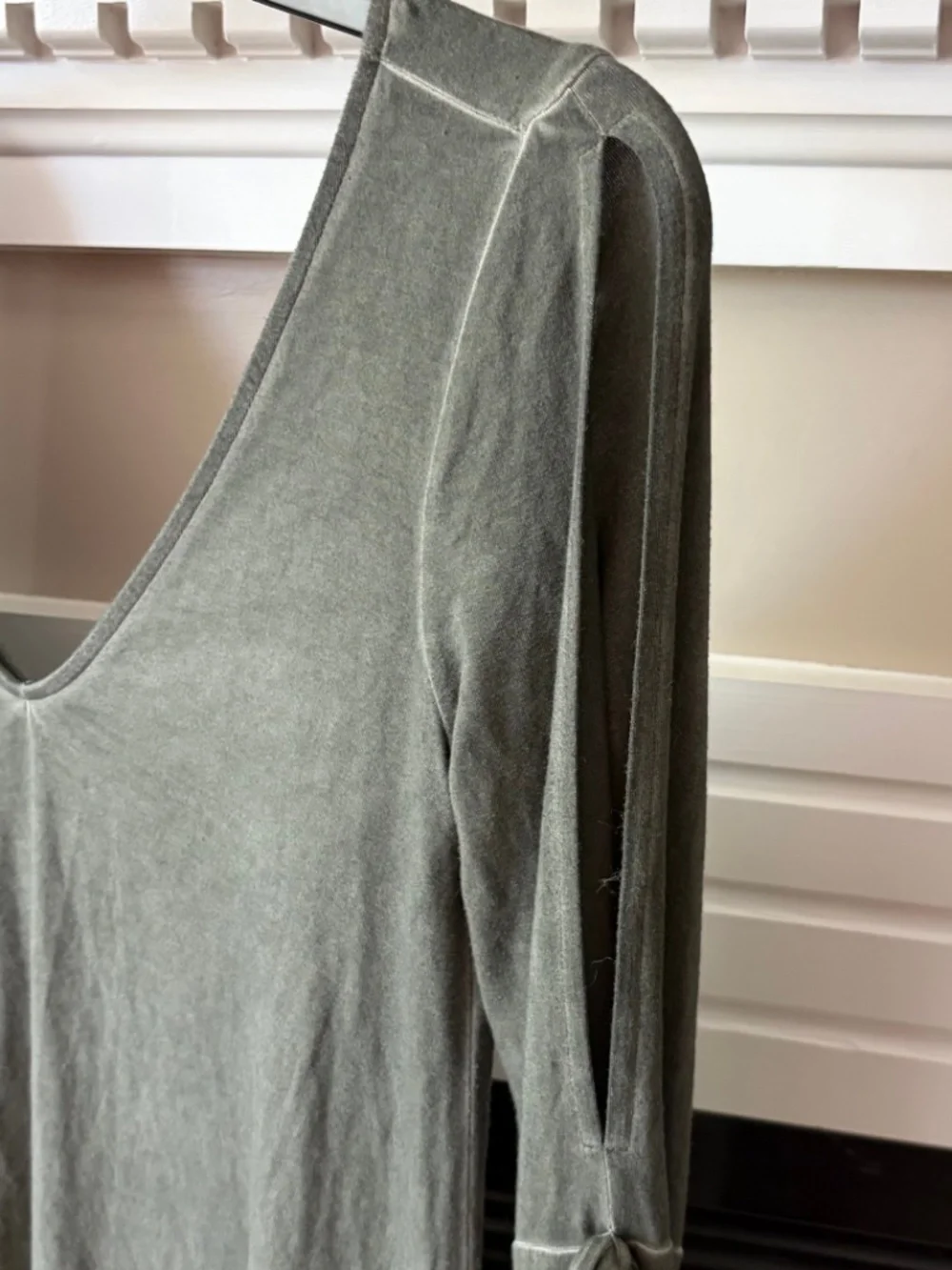 American Eagle Outfitters cold-shoulder boho dress